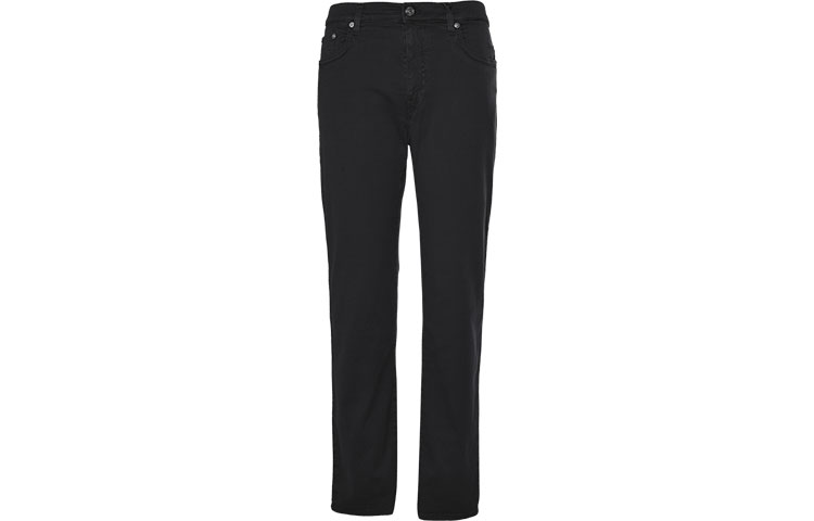 Order VERSACE Solid Color Straight Casual Pants Black V600378-VT01995-V1008