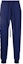 Order VERSACE Solid Drawstring Logo Tapered Casual Pants Blue 1001304A235893-1U600