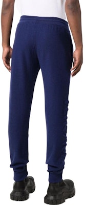 VERSACE Solid Drawstring Logo Tapered Casual Pants Blue 1001304A235893-1U600 Shop VERSACE Solid Drawstring Logo Tapered Casual Pants Blue 1001304A235893-1U600