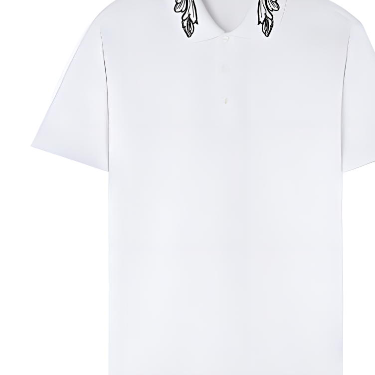VERSACE Solid Embroidered Polo Shirt Short Sleeve  3078267 1006464-1A04464-1W000 圖 5