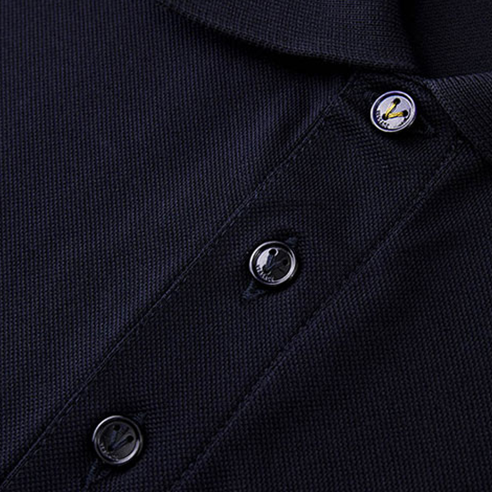 Purchase 范思哲纯棉短袖海军蓝徽标POLO衫 A87427-A237141-2U190