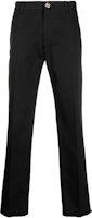 VERSACE Spring Summer 23 Black Straight-Leg Casual Pants. 1008615-1A01718-1B000 VERSACE Spring Summer 23 Black Straight-Leg Casual Pants. 1008615-1A01718-1B000