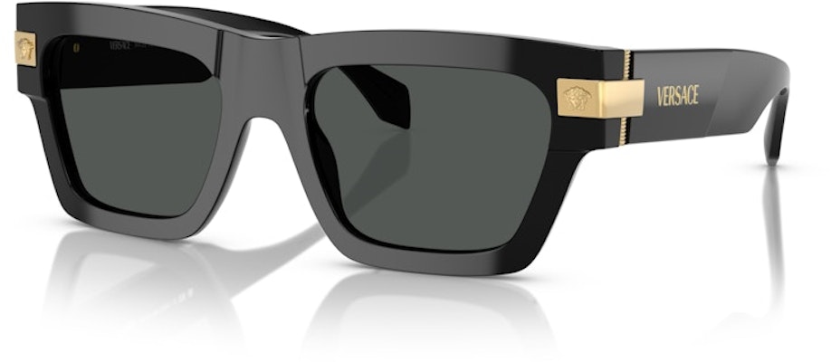 Versace Sqaure Medusa Logo Sunglasses Black (4464 Gb1/87) Buy Versace Sqaure Medusa Logo Sunglasses Black (4464 Gb1/87)