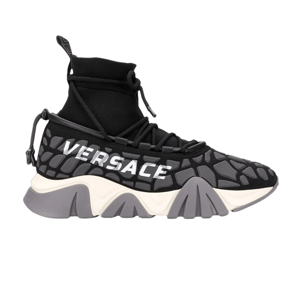 Versace Squalo Knit 'Drawstring - Black'