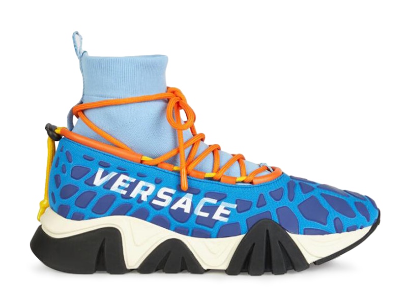Versace Squalo Knit 'Drawstring - Blue'