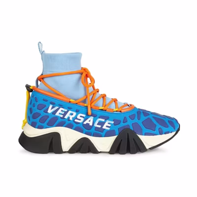 Versace Squalo Knit 'Drawstring - Blue'