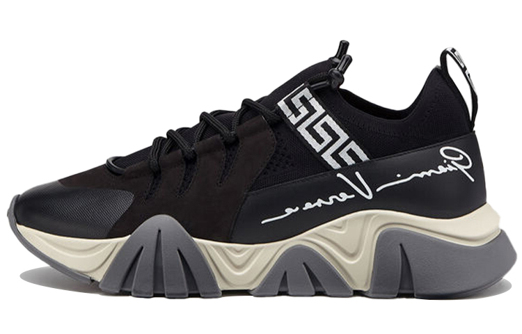 Buy Versace Squalo Knit Trainer 'Hitam' DSU8007-DCL5G_D4101