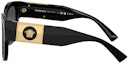 Lookbook 베르사체 사각 편광 선글라스 블랙/골드 (4437-U)