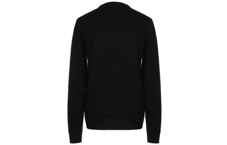 Lookbook VERSACE SS20 心型Logo羊毛毛衣 - 黑色 A83617-A230678-A708