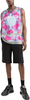 Lookbook VERSACE SS22 Baroque Print V-Neck Vest Light Blue 10047081-A032535-V250
