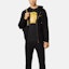Lookbook VERSACE SS22 Black Logo Embroidered Zip-Up Sweatshirt 1004014-1A02893-1B000