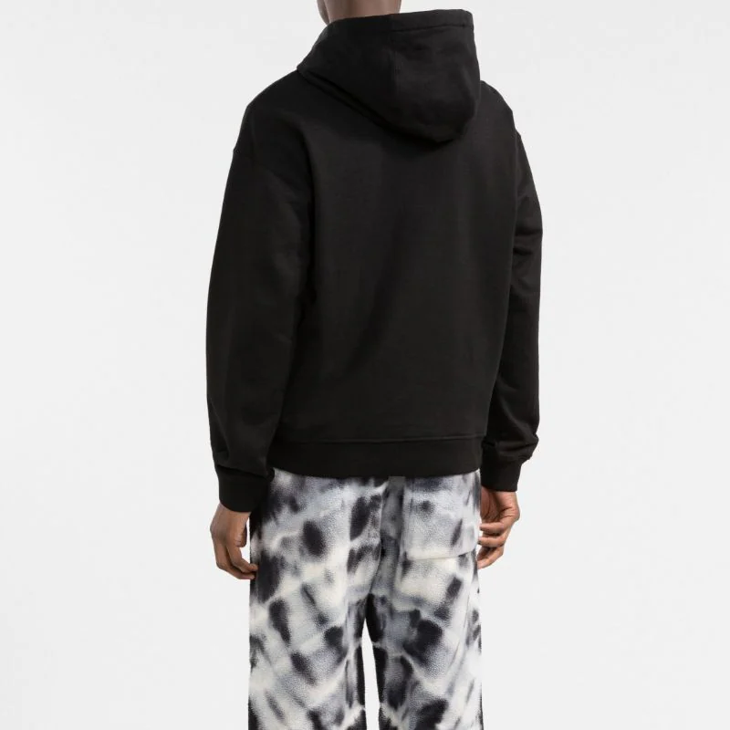 VERSACE SS22  Black Logo Graphic Print Zip-Up Hoodie. 1005203-1A03493-1B000 圖 4