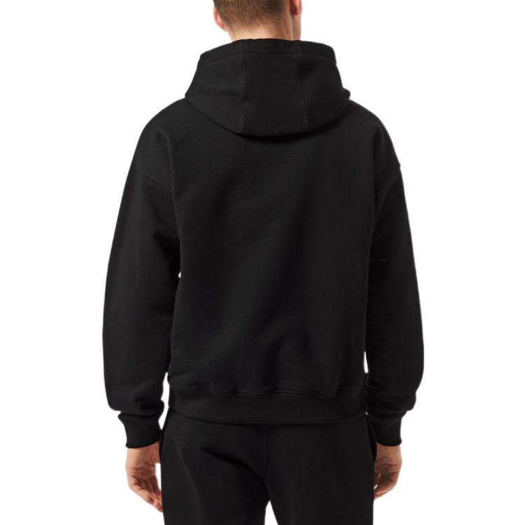 Purchase VERSACE SS22 Hoodie Hitam Logo Print Pullover. 1006498-1A04509-1B000