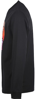 VERSACE SS22 黑色長袖T恤 胸前標誌印花 1003626-1A02516-1B000 Shop VERSACE SS22 黑色長袖T恤 胸前標誌印花 1003626-1A02516-1B000