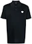 Buy VERSACE SS22 Baju Polo Hitam dengan Warna Solid dan Sulaman Logo A87427-1A04869-2U220