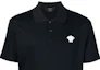 Details for VERSACE SS22 Baju Polo Hitam dengan Warna Solid dan Sulaman Logo A87427-1A04869-2U220