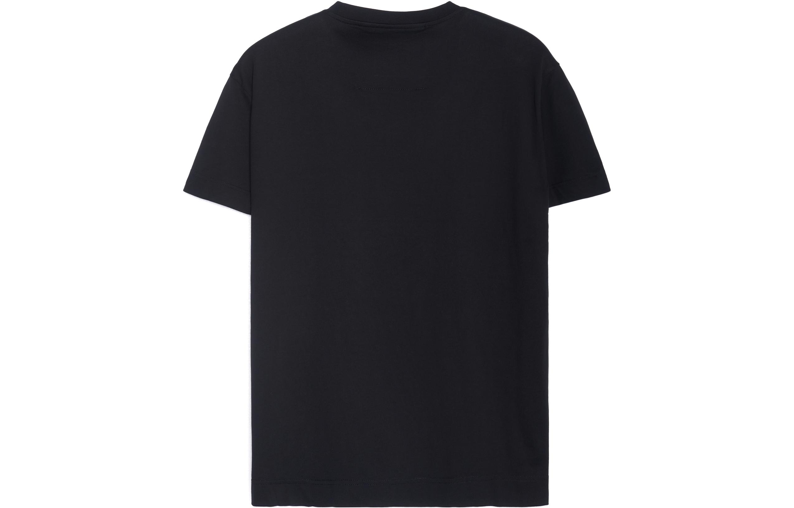 Lookbook VERSACE SS22 黑色印花短袖圓領T恤 A232741-AUU0100-5A1008