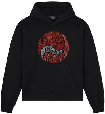 VERSACE SS22 Black Pullover Sweatshirt with Letter Print. 1003387-1A02345-1B000 Buy VERSACE SS22 Black Pullover Sweatshirt with Letter Print. 1003387-1A02345-1B000