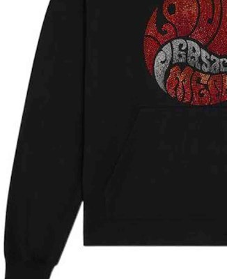 VERSACE SS22 Black Pullover Sweatshirt with Letter Print. 1003387-1A02345-1B000 Sizing VERSACE SS22 Black Pullover Sweatshirt with Letter Print. 1003387-1A02345-1B000