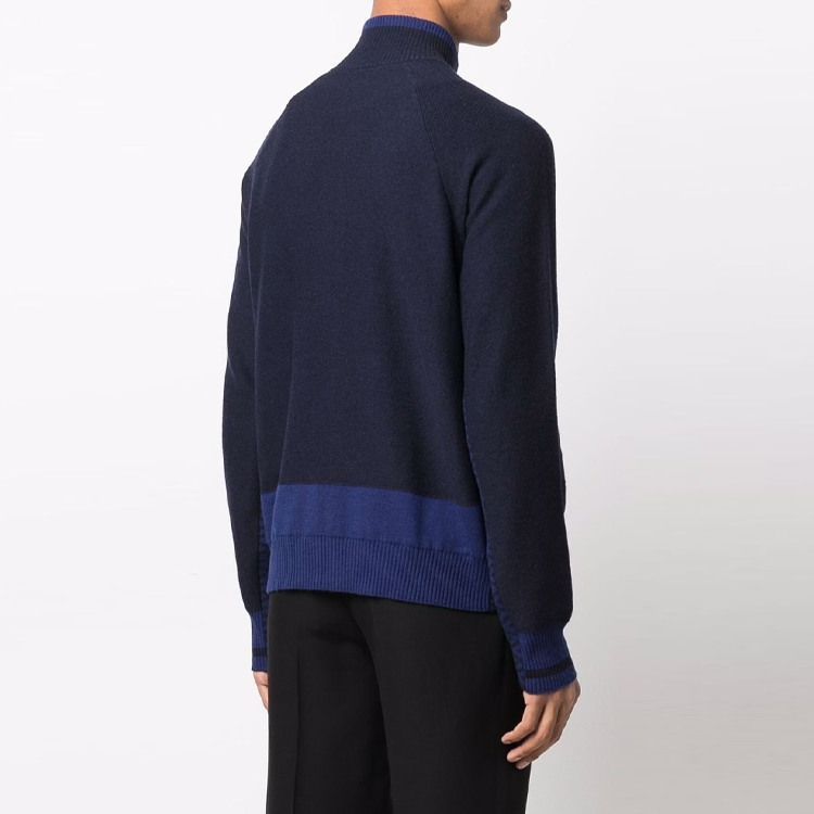 VERSACE SS22  Black Wool Jacquard Logo Knit Cardigan Sweater. 1003619-1A02488-1U830 圖 5