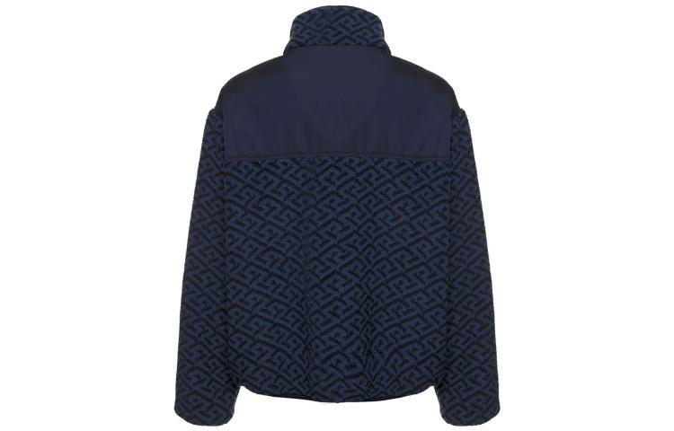 VERSACE SS22  Blue Patterned Fleece Jacket 1004027-1A02917-2B100 圖 3