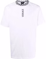 Order VERSACE SS22 圓領標誌短袖T恤 白色 10033911-A02346-1W000