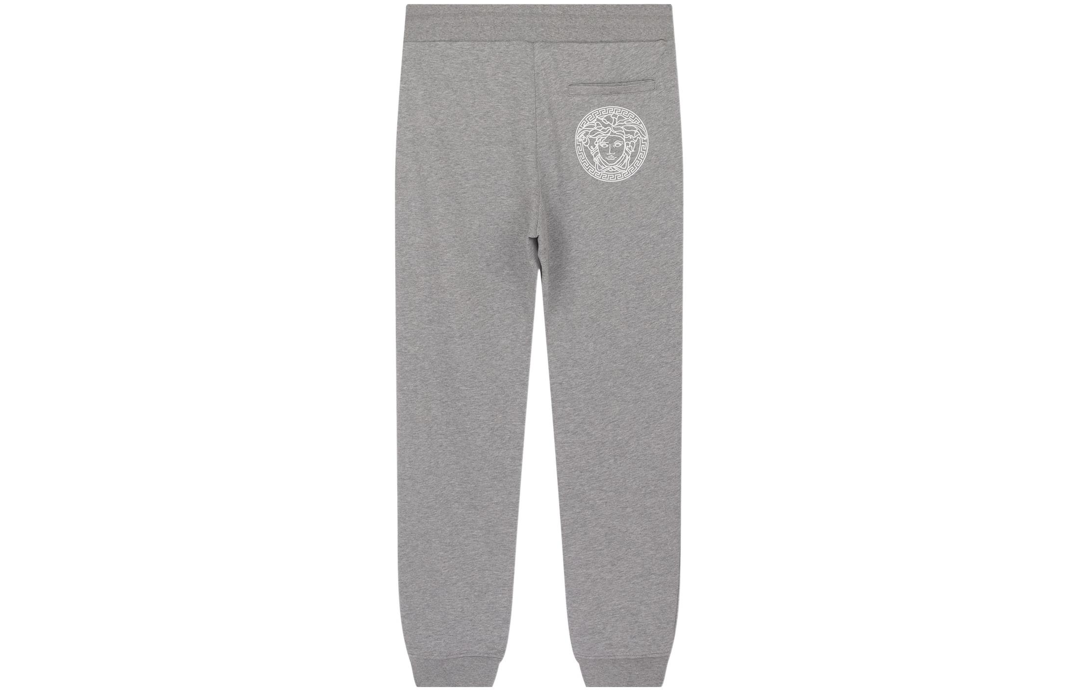 VERSACE SS22  Grey Knit Drawstring Casual Sweatpants. A89515S-A234889-2E070 圖 3