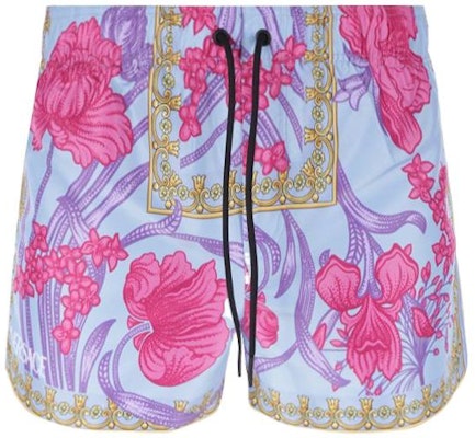 VERSACE SS22 粉色花卉印花泳褲。 1002516-1A03770-5V250 Order VERSACE SS22 粉色花卉印花泳褲。 1002516-1A03770-5V250
