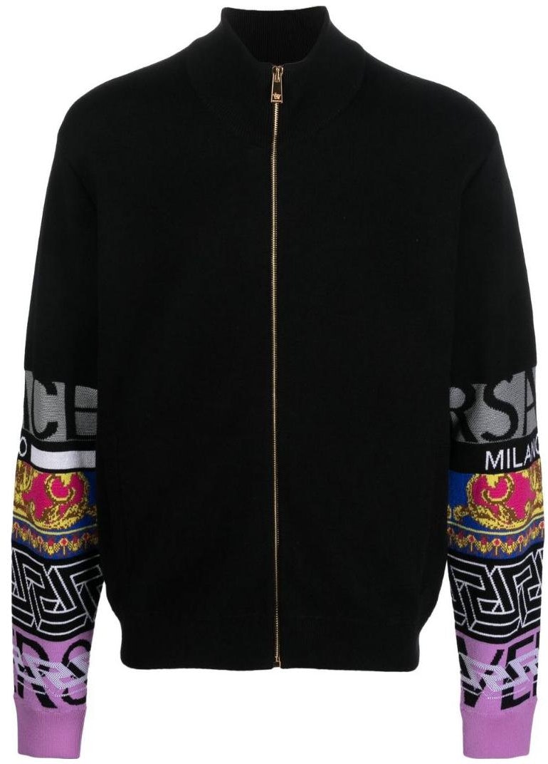 versace-ss-22-black-high-neck-zip-up-sweatshirt-10062911-a040781-b000
