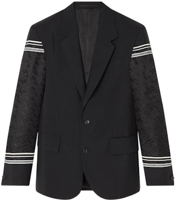 Versace SS22 Jaket Hitam Single-Breasted Kolar Kot Elegan. 1004731-1A03462-1B000 Buy Versace SS22 Jaket Hitam Single-Breasted Kolar Kot Elegan. 1004731-1A03462-1B000