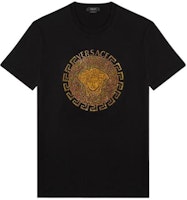 VERSACE SS22 Graphic Print Short Sleeve T-Shirt Men’s Black 1003910-1A02780-1B000 VERSACE SS22 Graphic Print Short Sleeve T-Shirt Men’s Black 1003910-1A02780-1B000