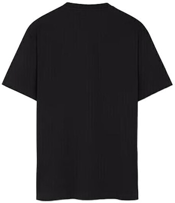 VERSACE SS22 Greek Print Logo Tee Black Short Sleeve Fashion 1006023-1A04119-1B000 Lookbook VERSACE SS22 Greek Print Logo Tee Black Short Sleeve Fashion 1006023-1A04119-1B000