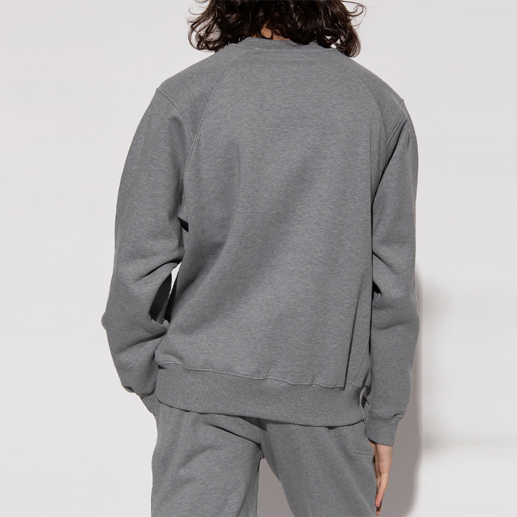 VERSACE SS22 Grey Letter Pattern Oversized Long Sleeve Sweatshirt 1004007-1A02880-1E090 圖 4