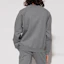 Shop 베르사체 SS22 회색 레터 패턴 오버사이즈 긴팔 스웨트셔츠 1004007-1A02880-1E090