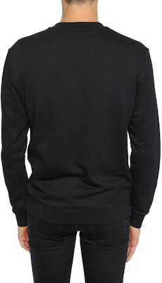 范思哲 SS22 Logo印花黑色圆领卫衣 A77121-A217878-A008 Purchase 范思哲 SS22 Logo印花黑色圆领卫衣 A77121-A217878-A008