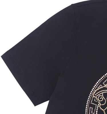 VERSACE SS22 美杜莎標誌黑色男士T恤 A77987-A201952-A008 Cheap VERSACE SS22 美杜莎標誌黑色男士T恤 A77987-A201952-A008