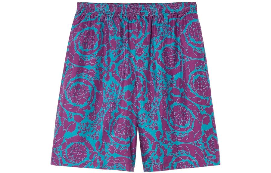 Order Versace SS22 Pattern Print Elastic Waist Casual Shorts Multicolor Men’s. 1002476-1A04991-5G320