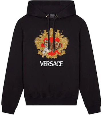 VERSACE SS22 Hoodie Hitam Bordir Macan Fashion. 1004211-1A03053-1B000 Buy VERSACE SS22 Hoodie Hitam Bordir Macan Fashion. 1004211-1A03053-1B000