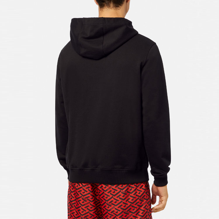 VERSACE SS22 Tiger Embroidered Hoodie Black  Fashion. 1004211-1A03053-1B000 圖 5