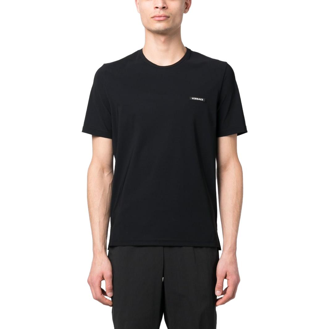 VERSACE SS23  Black Crewneck T-Shirt with Back Graphic Print. 1008151-1A05634-1B000 圖 3