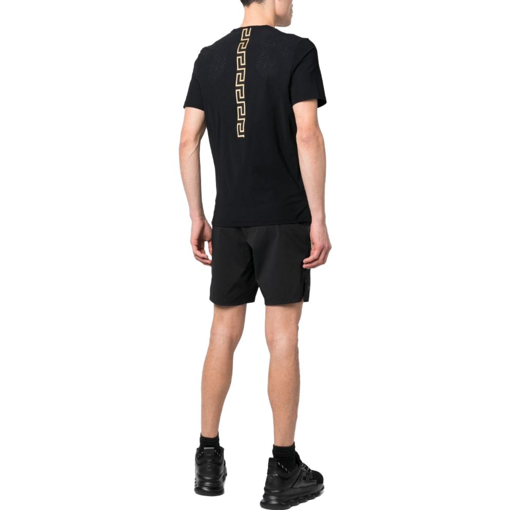 VERSACE SS23  Black Crewneck T-Shirt with Back Graphic Print. 1008151-1A05634-1B000 圖 5