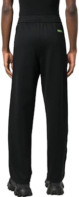 VERSACE SS23 Black High-Waist Side Stripe Knit Track Pants 1007848-1A05640-5B970 Shop VERSACE SS23 Black High-Waist Side Stripe Knit Track Pants 1007848-1A05640-5B970