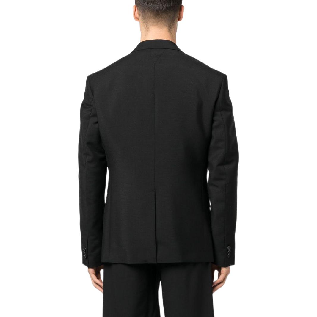 VERSACE SS23  Black Single-Breasted Blazer Jacket with Plain Lapel. 1006009-1A01698-1B000 圖 4