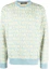 Order VERSACE SS23 Blue Crewneck Sweatshirt with Letter Print. 10102491A07466