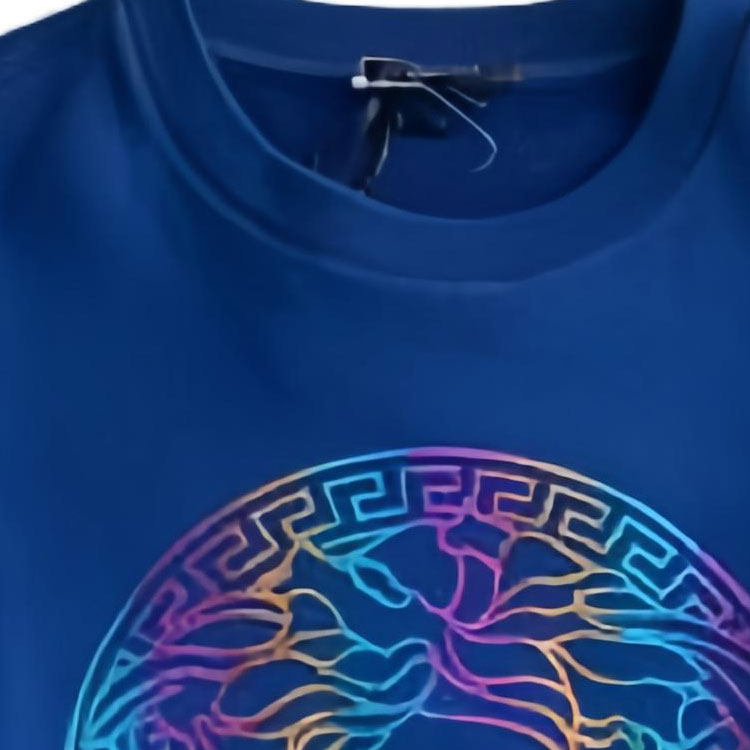 VERSACE SS23  Blue Letter Print Long Sleeve Sweatshirt. 1007216-1A05132-2UF10 圖 5