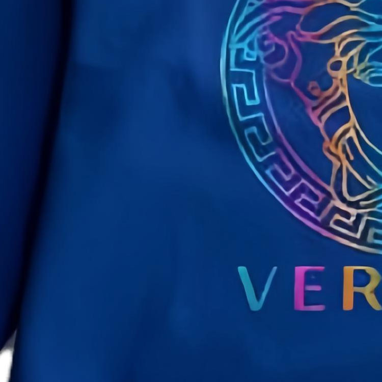 VERSACE SS23  Blue Letter Print Long Sleeve Sweatshirt. 1007216-1A05132-2UF10 圖 7