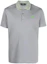 Buy Versace SS23 Grey Short-Sleeve Polo Shirt with Logo Embroidery. A87402-1A06199-2EB80
