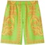 Buy VERSACE SS23 淺綠色圖案休閒短褲 1002476-1A05710-5Y250