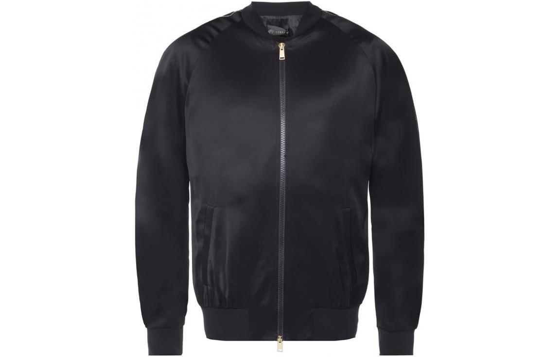 VERSACE SS23  Medusa Print Zip Jacket Black A79281-A224544-A008