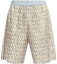 Order VERSACE SS23 Multicolor Logo Print Beach Shorts with Elastic Waistband 1003754-1A07863-5V510